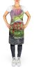 Saint Charles No. 922 Streetcar Again Apron Cooking Kitchen Server Baking Crafts Gardening for Adult Women Men, Unisex, Large, Multicolor