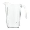 4 Pack 60-Ounce Clear Plastic Stackable Pitcher, by Way To Celebrate
