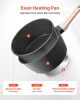 Saucepan Set, 1.5 QT & 2.5 QT Nonstick Saucepan with Glass Lids, Multipurpose Cooking Sauce Pots with Detachable Handles